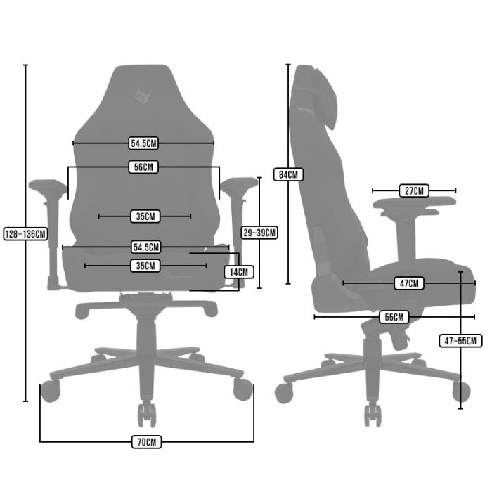 Cadeira Gamer Pichau Nova Signature Caramel, Marrom, PG-NVS-CR01