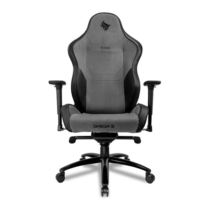 Cadeira Gamer Pichau Omega S, Espuma Moldada, Braco 3D, Preta e Cinza, PG-OMGS-BG01