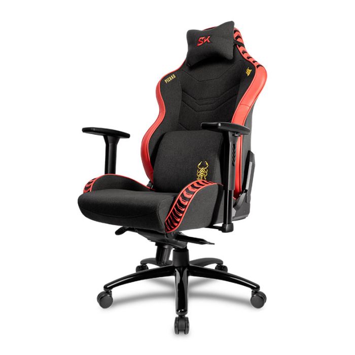 Cadeira Gamer Pichau Omega S Skorpion, Espuma Moldada, Preto e Vermelho, PG-OMGS-SKRP