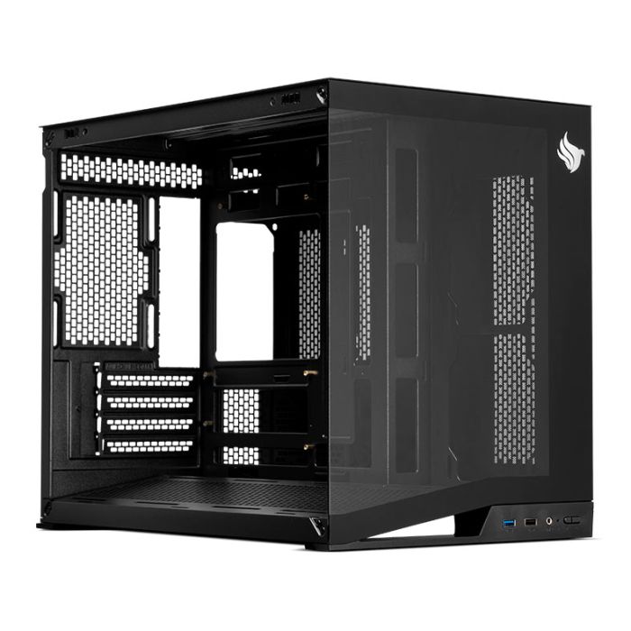 Gabinete Gamer Pichau Osiris, Mini-Tower, Lateral de Vidro, Preto, PG-OSI-BK