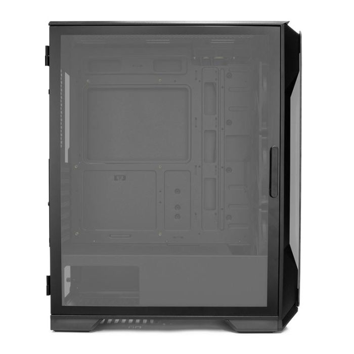 Gabinete Gamer Pichau Pouter 3 RGB Lateral De Vidro Preto, PG-P03-RGB