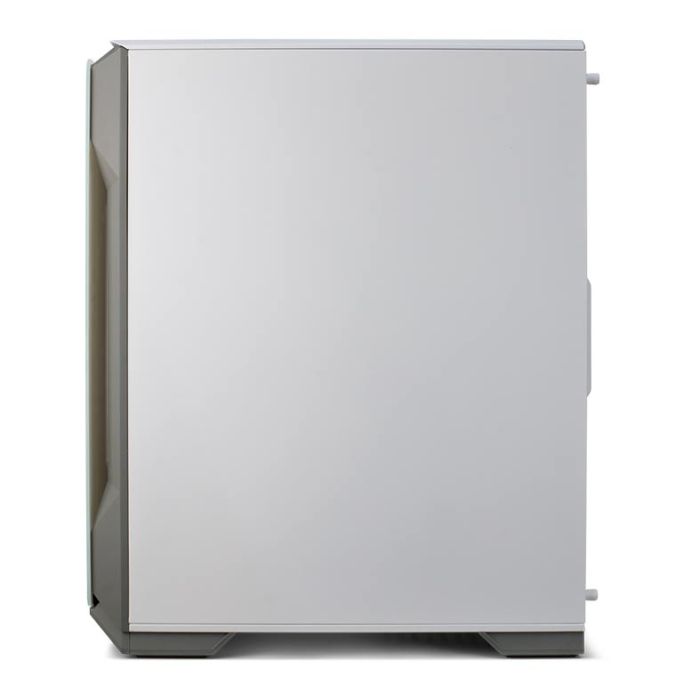 Gabinete Gamer Pichau Pouter 3 Lateral De Vidro Branco, PG-P03-WT