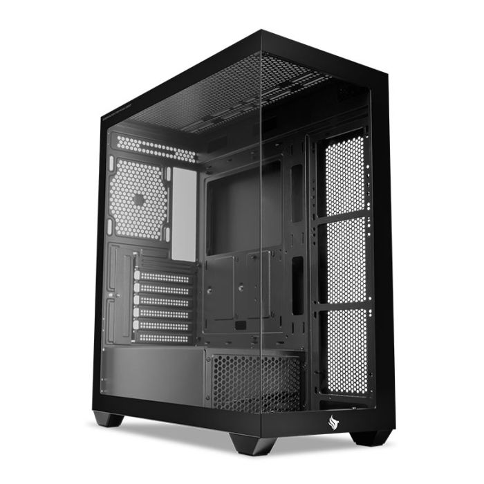 Gabinete Gamer Pichau Pouter 4B, Mid-Tower, Lateral de Vidro, Preto, PG-PO4B-BK