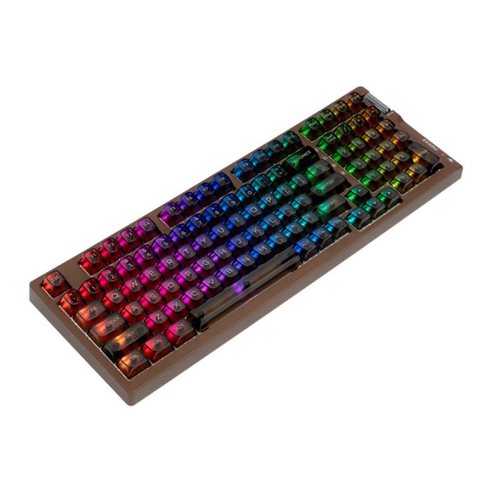 Teclado Mecanico Gamer Pichau Sonne, RGB, Switch Vermelho, Marrom, PG-SNM-RGB01