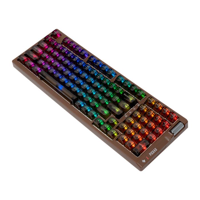 Teclado Mecanico Gamer Pichau Sonne, RGB, Switch Vermelho, Marrom, PG-SNM-RGB01