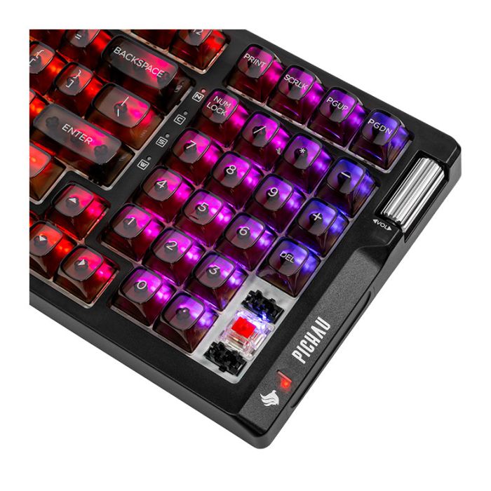 Teclado Mecanico Gamer Pichau Sonne, RGB, Switch Vermelho, Preto, PG-SNP-RGB01