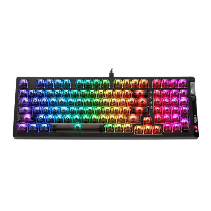 Teclado Mecanico Gamer Pichau Sonne, RGB, Switch Vermelho, Preto, PG-SNP-RGB01