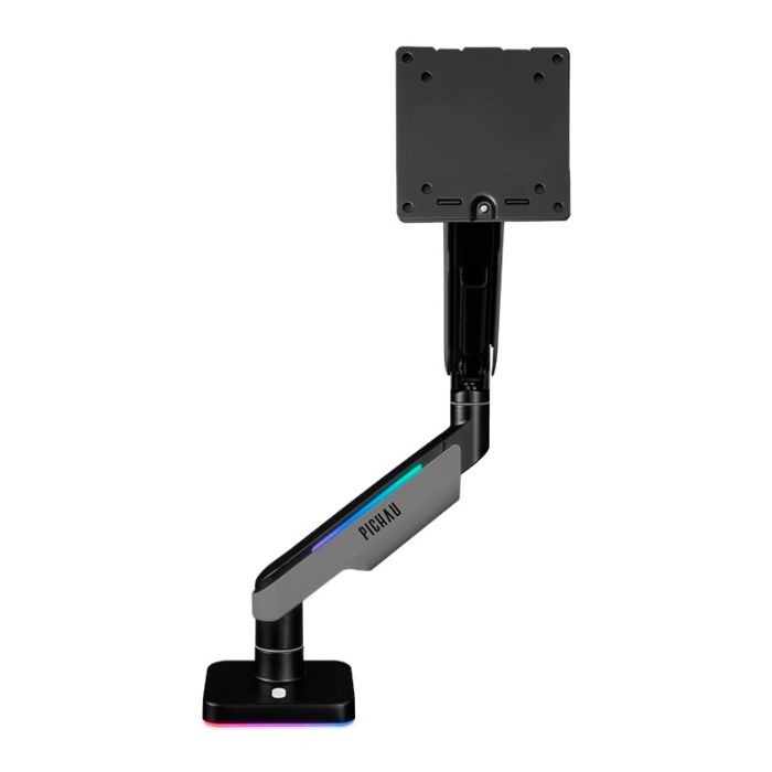 Suporte Articulado Para Monitor Pichau Serpens, 17 Pol a 49 Pol, RGB, Preto e Cinza, PG-SRPGR-RGB01