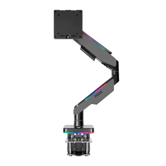 Suporte Articulado Para Monitor Pichau Serpens, 17 Pol a 49 Pol, RGB, Preto e Cinza, PG-SRPGR-RGB01