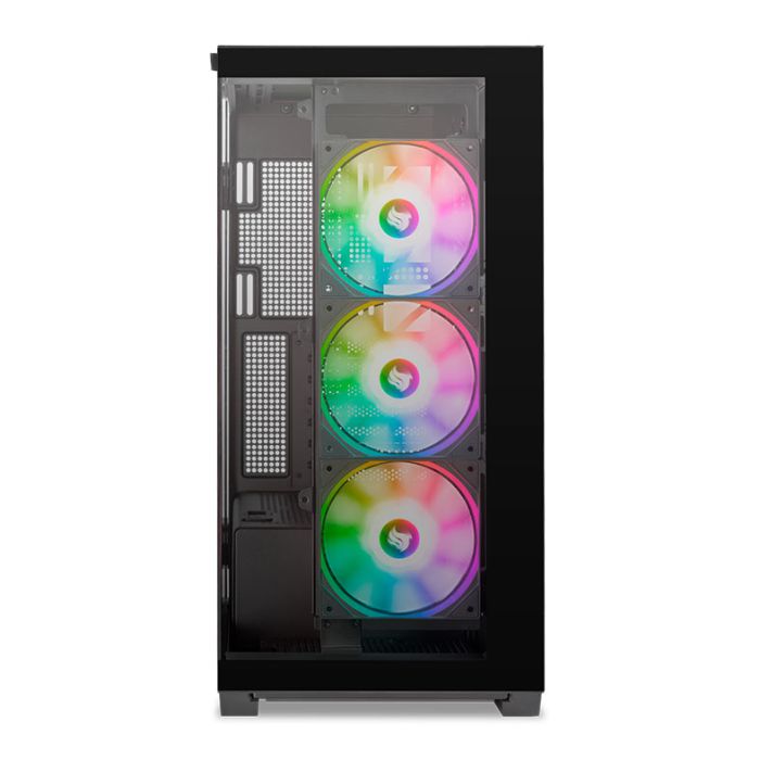 Gabinete Gamer Pichau Voyager One, ARGB, Full-Tower, Lateral de Vidro, Com 3 Fans, Preto, PG-VY1-BK-3F