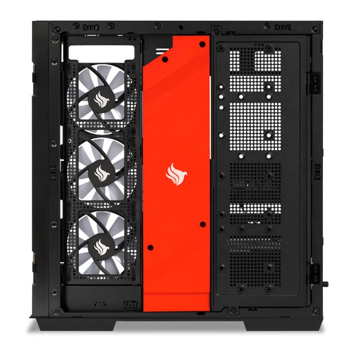 Gabinete Gamer Pichau Voyager One, ARGB, Full-Tower, Lateral de Vidro, Com 3 Fans, Preto, PG-VY1-BK-3F