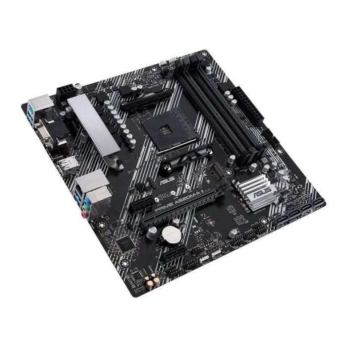 Placa Mae Asus PRIME A520M-A II, DDR4, Socket AM4, Chipset AMD A520, PRIME A520M-A II