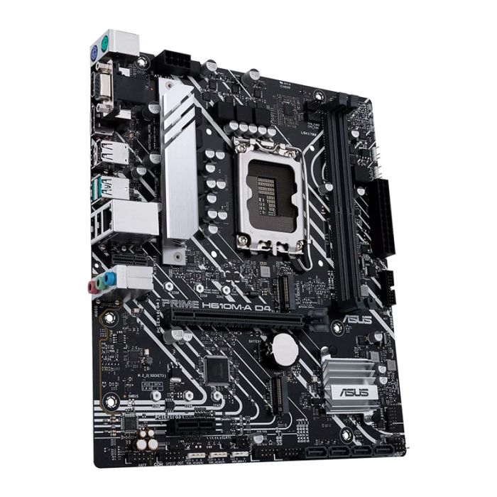 Placa Mae Asus PRIME H610M-A D4, DDR4, LGA 1700, M-ATX, Chipset Intel H610, PRIME-H610M-A-D4