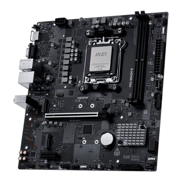 Placa Mae MSI Pro B840M-B, DDR5, Socket AMD AM5, M-ATX, Chipset AMD B840, PRO-B840M-B