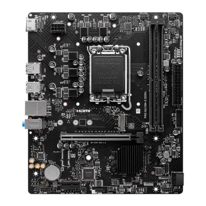 Placa Mae MSI Pro H610M-S DDR4, LGA1700, M-ATX, Chipset Intel H610, PRO-H610M-S-DDR4