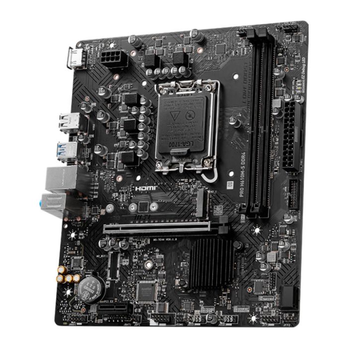 Placa Mae MSI Pro H610M-S DDR4, LGA1700, M-ATX, Chipset Intel H610, PRO-H610M-S-DDR4