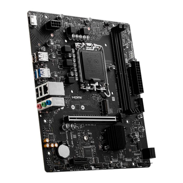 Placa Mae MSI Pro H610M-S DDR4, LGA1700, M-ATX, Chipset Intel H610, PRO-H610M-S-DDR4