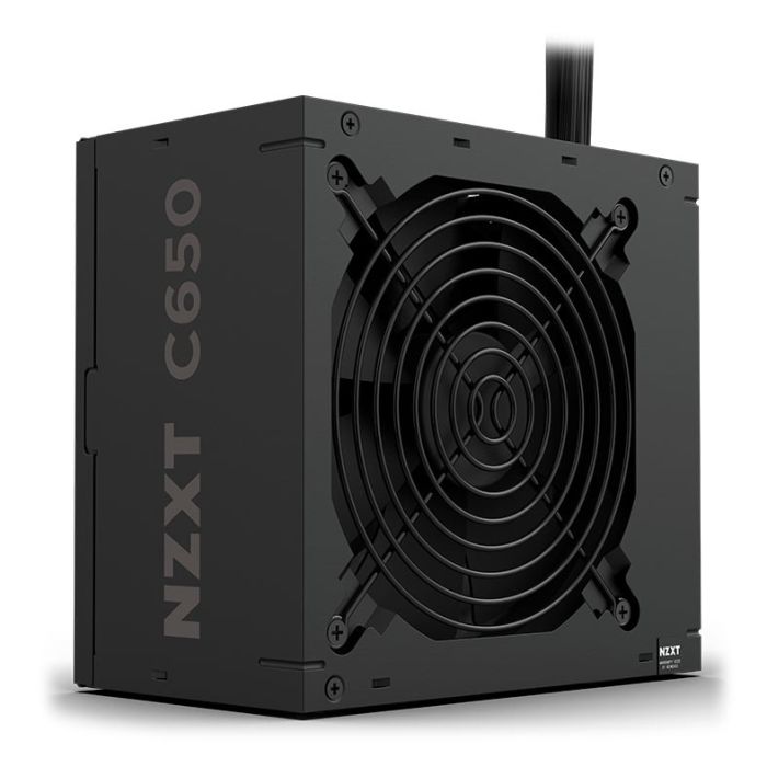 Fonte NZXT C650 Gold, 650W, 80 Plus Gold, PFC Ativo, Preto, PS-2406-OEM
