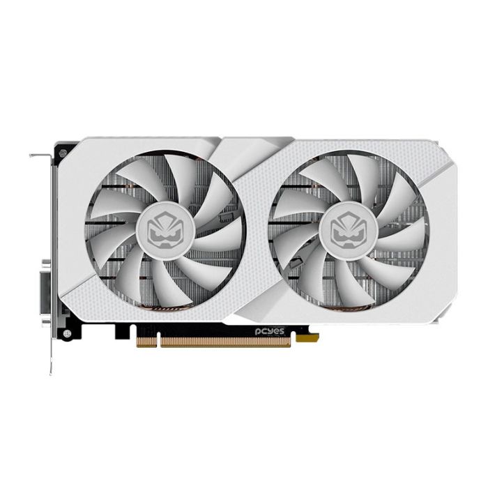 Placa de Video PCYes GeForce RTX 3050 Projeto Edge White, 6GB, GDDR6, 96-bit, PVRTX30506WTPE