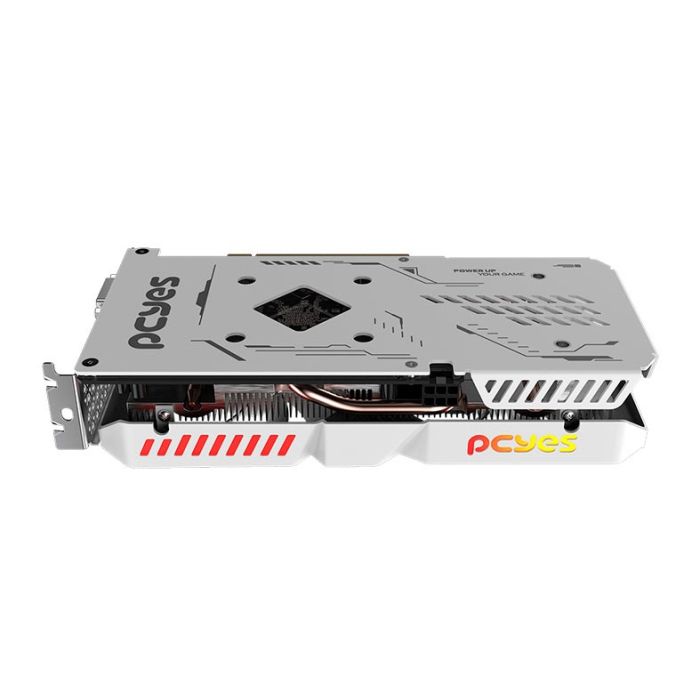 Placa de Video PCYes GeForce RTX 3050 Projeto Edge White, 6GB, GDDR6, 96-bit, PVRTX30506WTPE