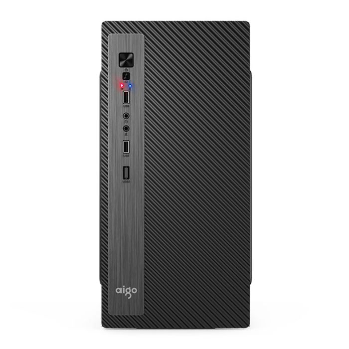 Gabinete Office Aigo Q2507, Mini-Tower, Preto, Q2507