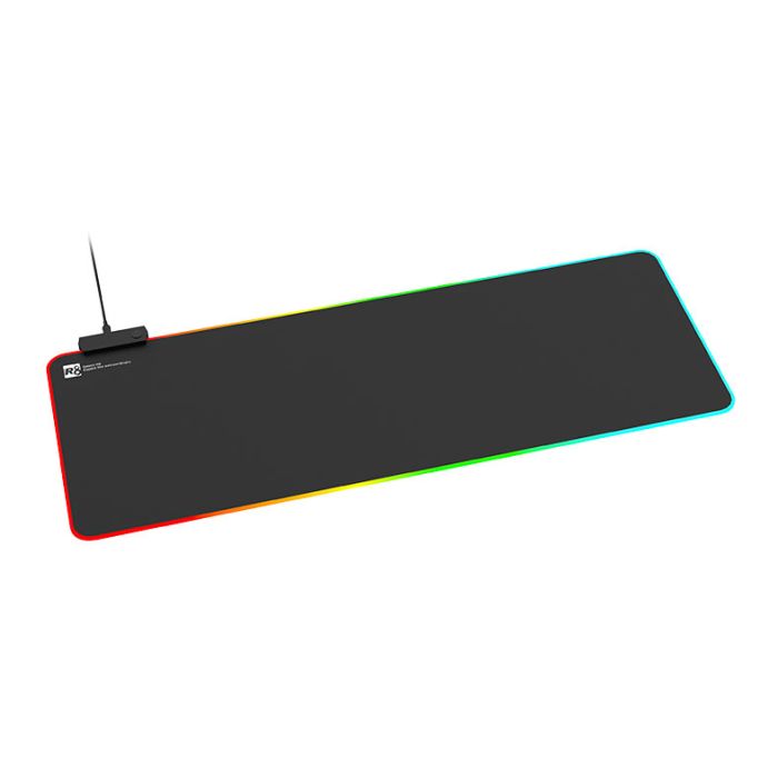 Mousepad R8 RS-03, RGB, Grande, 800x300x3mm, Preto, R8-RS03-BK