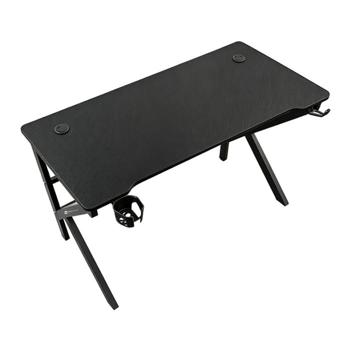 Mesa Gamer R8 Zion, 140cm, Preto, R8-ZION140-BK