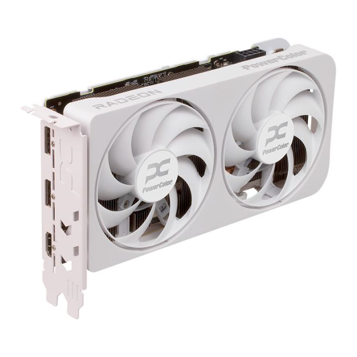 Placa de Video PowerColor Radeon RX 9060 XT Reaper White, 16GB, GDDR6, 128-bit, RX9060XT-16G-A-WHITE