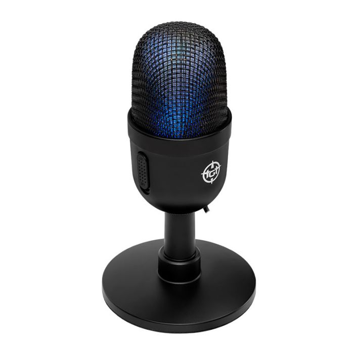 Microfone TGT Anzer V2, Rainbow, USB, Preto, TGT-ANZRV-BL01