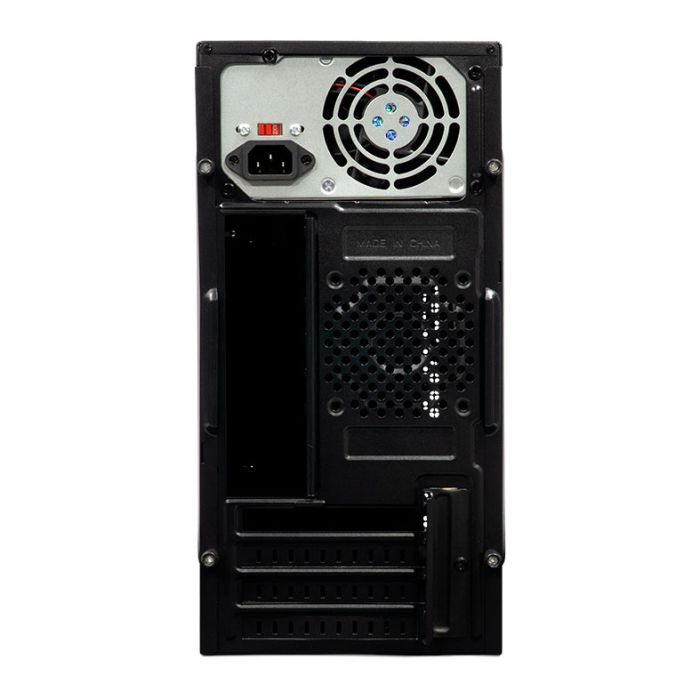 Gabinete Office TGT B115, Mini-Tower, Com Fonte 200W, Preto, TGT-B115-BK-200W
