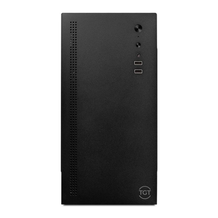 Gabinete Office TGT B115, Mini-Tower, Com Fonte 200W, Preto, TGT-B115-BK-200W