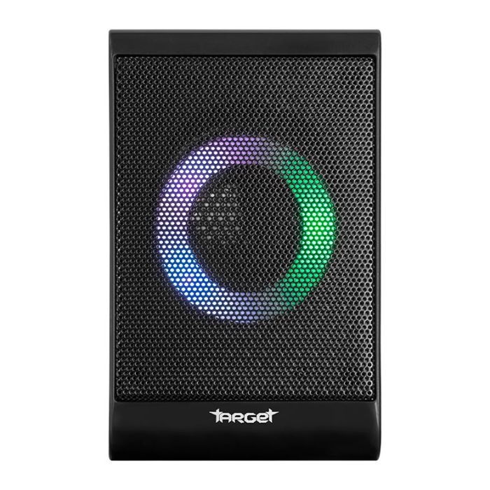 Caixa de Som TGT Eryx, RGB, 2x3W RMS, Preto, TGT-ERX-RGB01