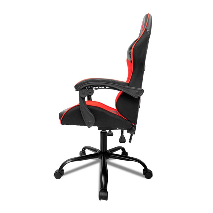 Cadeira Gamer TGT Heron, Preta e Vermelha, TGT-HR-BRD01