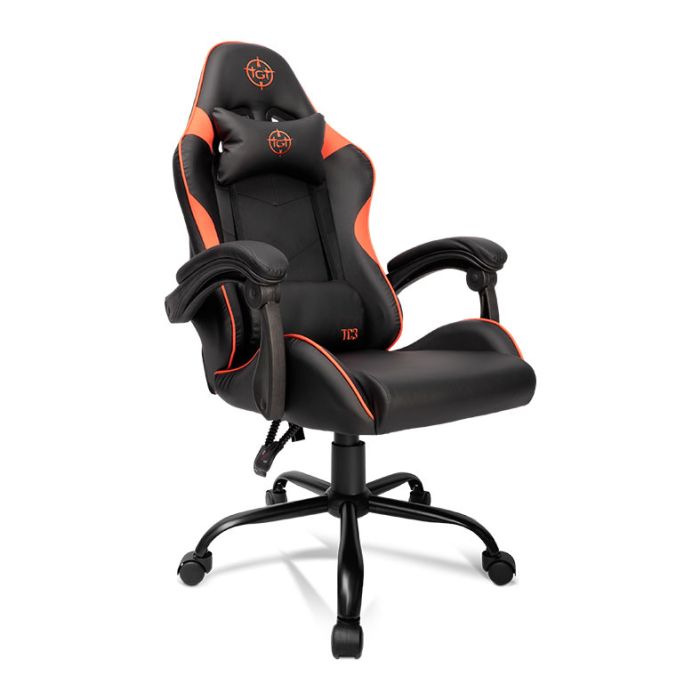 Cadeira Gamer TGT Heron TC3, Preto e Vermelho, TGT-HRTC3-BLRD