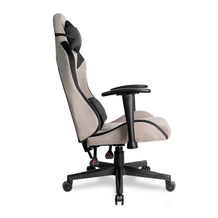 Cadeira Gamer TGT Heron TX Tecido, Preto e Cinza, TGT-HRTX-FB01