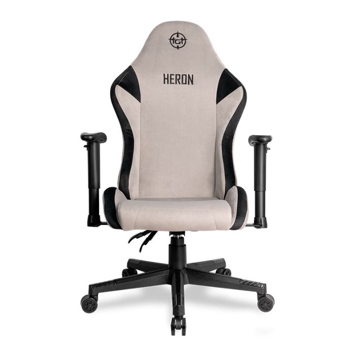 Cadeira Gamer TGT Heron TX Tecido, Preto e Cinza, TGT-HRTX-FB01