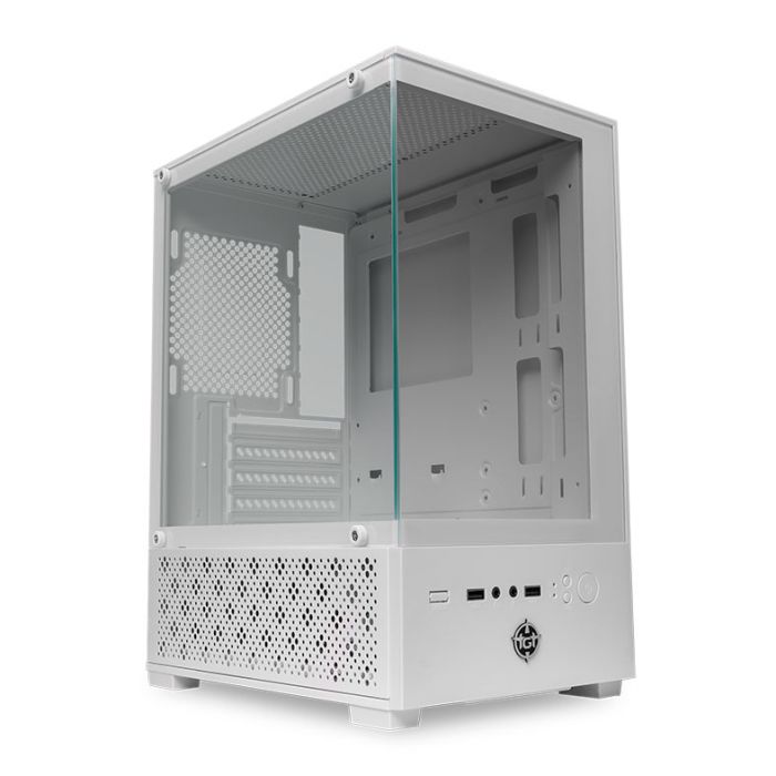 Gabinete Gamer TGT Legion, Mid-Tower, Lateral de Vidro, Branco, TGT-LGN-WH