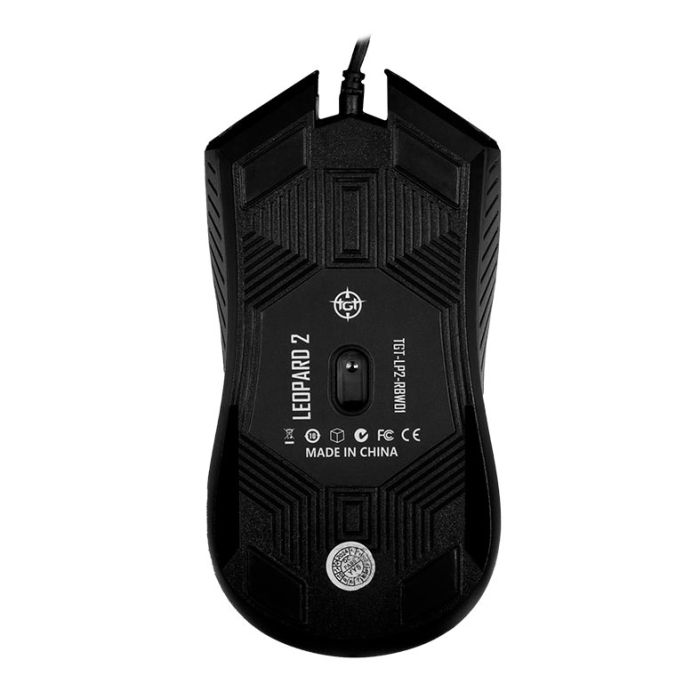 Kit Teclado e Mouse TGT Leopard 2, Rainbow, 1200 DPI, ABNT2, Preto, TGT-LP2-RBW01