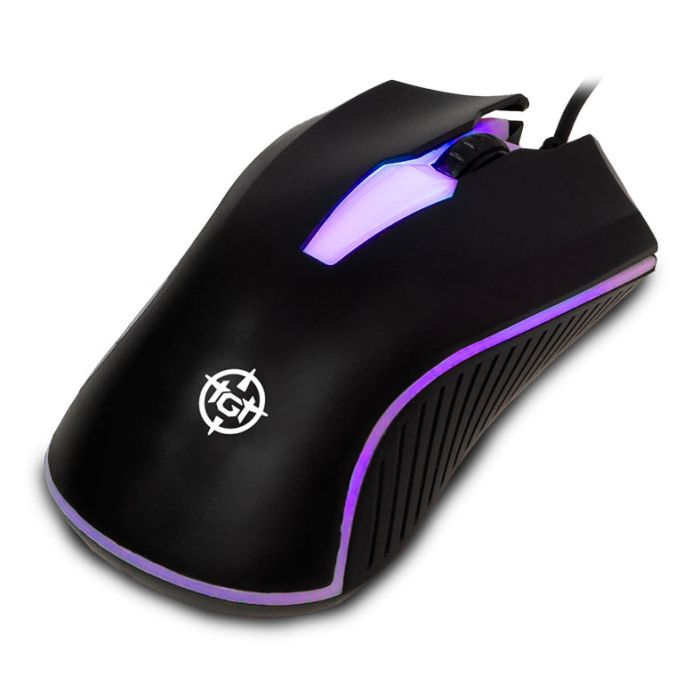 Kit Teclado e Mouse TGT Leopard 2, Rainbow, 1200 DPI, ABNT2, Preto, TGT-LP2-RBW01