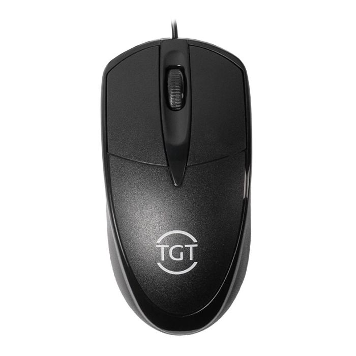 Mouse Office TGT OM50, 1200DPI, 3 Botoes, Preto, TGT-OM50-BL01