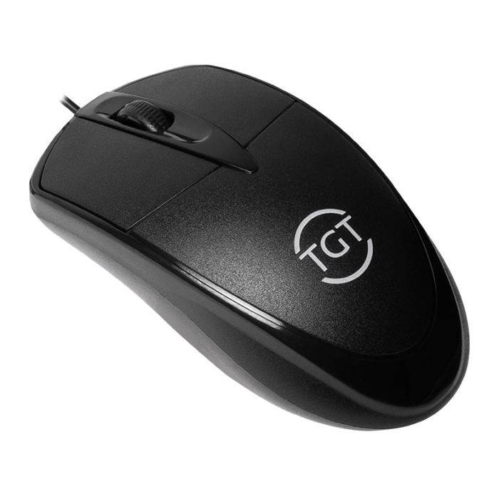 Mouse Office TGT OM50, 1200DPI, 3 Botoes, Preto, TGT-OM50-BL01