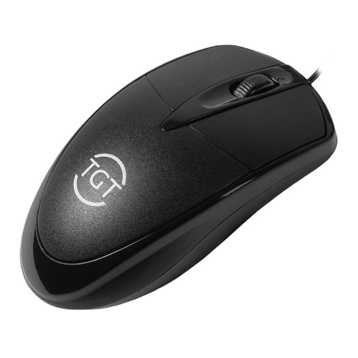Mouse Office TGT OM50, 1200DPI, 3 Botoes, Preto, TGT-OM50-BL01