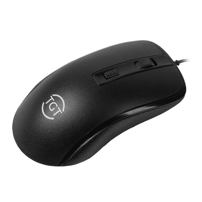 Mouse Office TGT OM85, 1600DPI, 4 Botoes, Preto, TGT-OM85-BL01