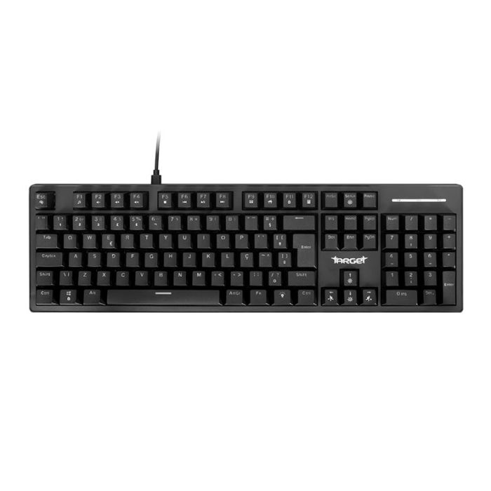 Teclado Mecanico TGT Sherman V3, Rainbow, ABNT2, Switch Huano Azul, Preto, TGT-SHR-RBW03