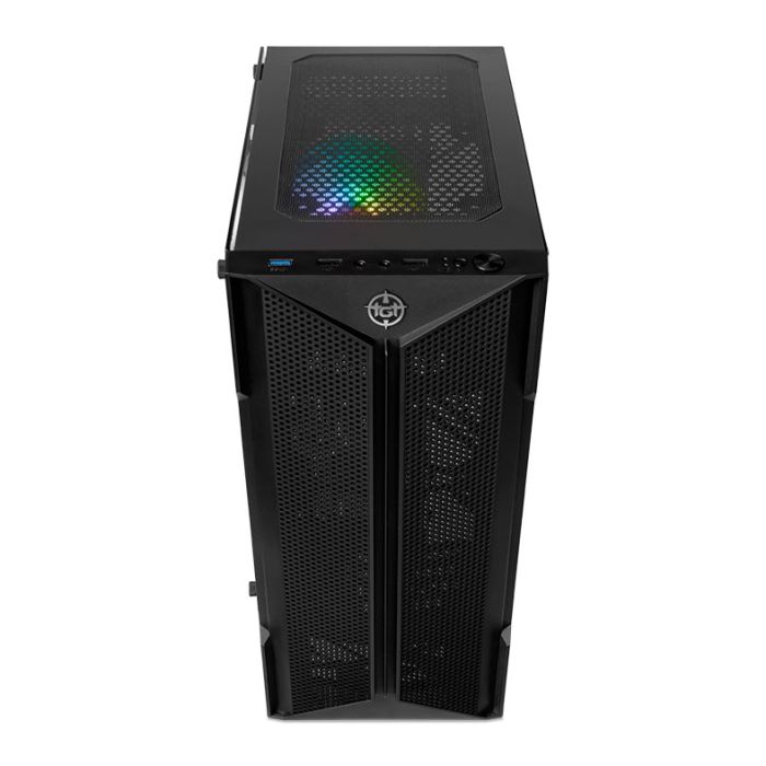 Gabinete Gamer TGT Skylancer V2, Mid-Tower, Lateral De Vidro, Com 1 Fan, Preto, TGT-SKLV2-BK-1F