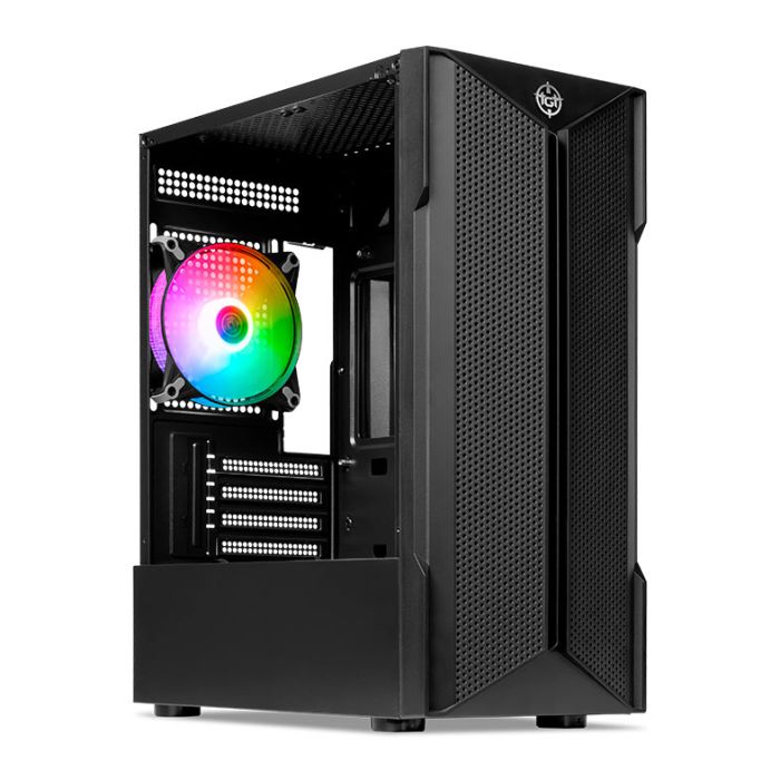 Gabinete Gamer TGT Skylancer V2, Mid-Tower, Lateral De Vidro, Com 1 Fan, Preto, TGT-SKLV2-BK-1F
