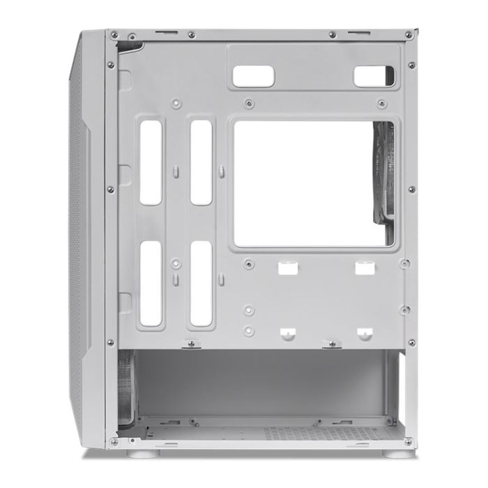 Gabinete Gamer TGT Skylancer V2, Mid-Tower, Lateral De Vidro, Com 4 Fans, Branco, TGT-SKLV2-WH-4F
