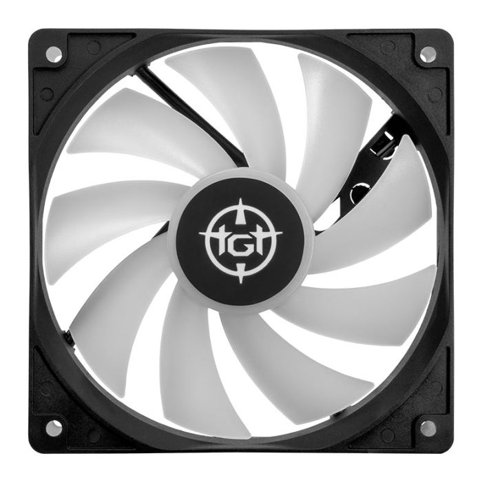 Kit Ventoinhas TGT Striker, Rainbow, 3x120mm, TGT-STK3-BLRBW