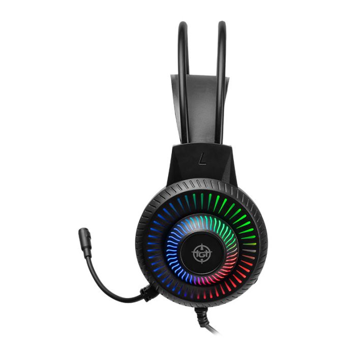 Headset Gamer TGT Supernova V4, Rainbow, Som Stereo, Drivers 40mm, Preto, TGT-SUP-04