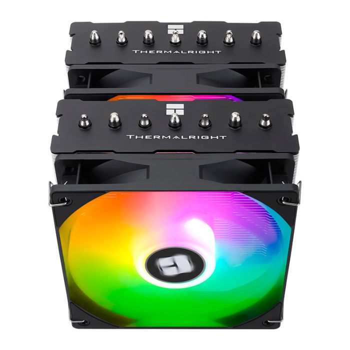 Cooler Para Processador Thermalright Phantom Spirit SE, ARGB, 2x120mm, Preto, TR-PS-120-SE-BK